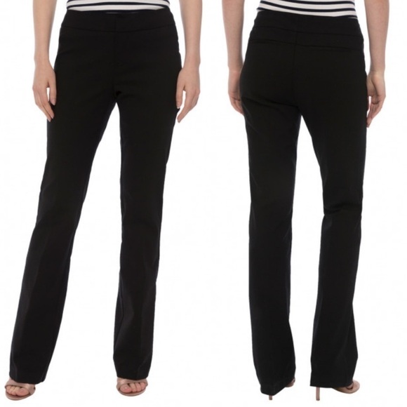 ECRU Varick Black Boot Cut Power Stretch Pant - Picture 1 of 7